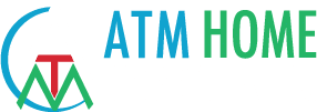 A.T.M. Home Inspections logo white text